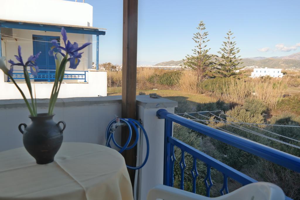 Mina'S Studios In Naxos Island Agios Prokopios  Rum bild